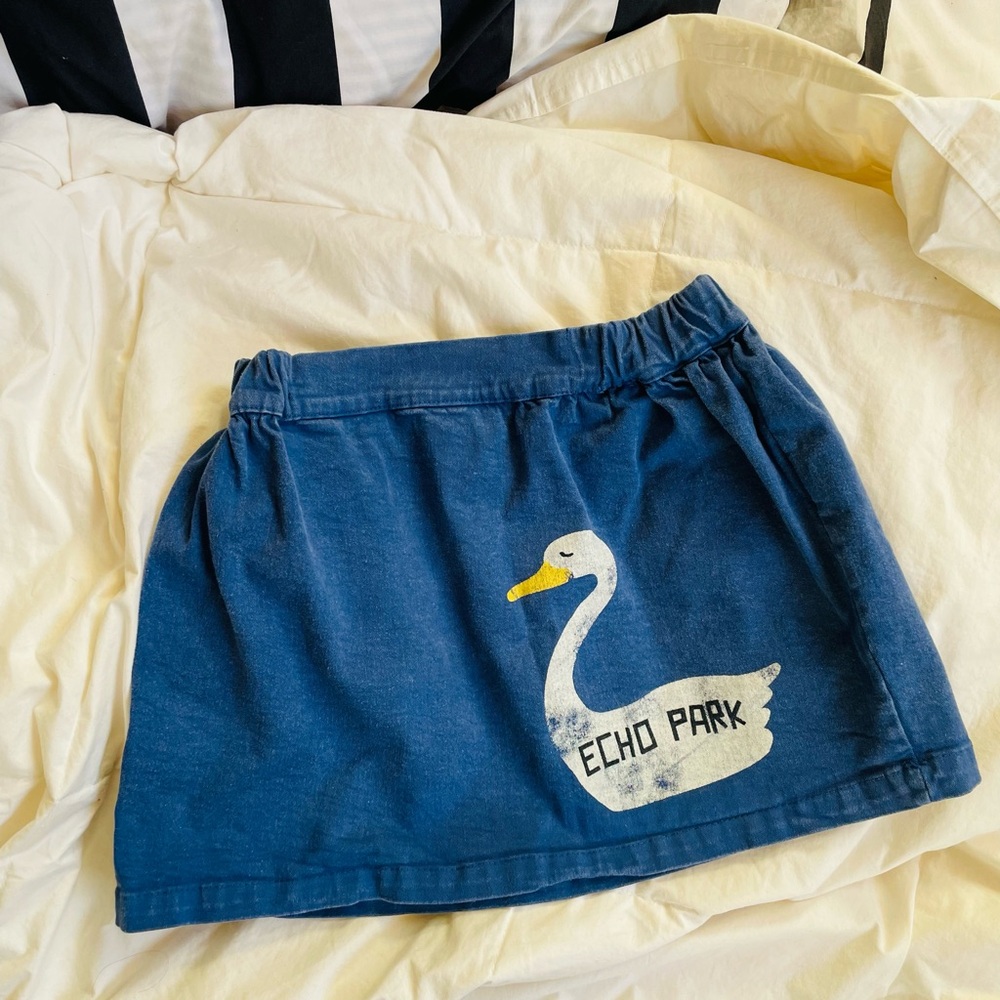 Bobo Choses Blue Echo Park Skirt